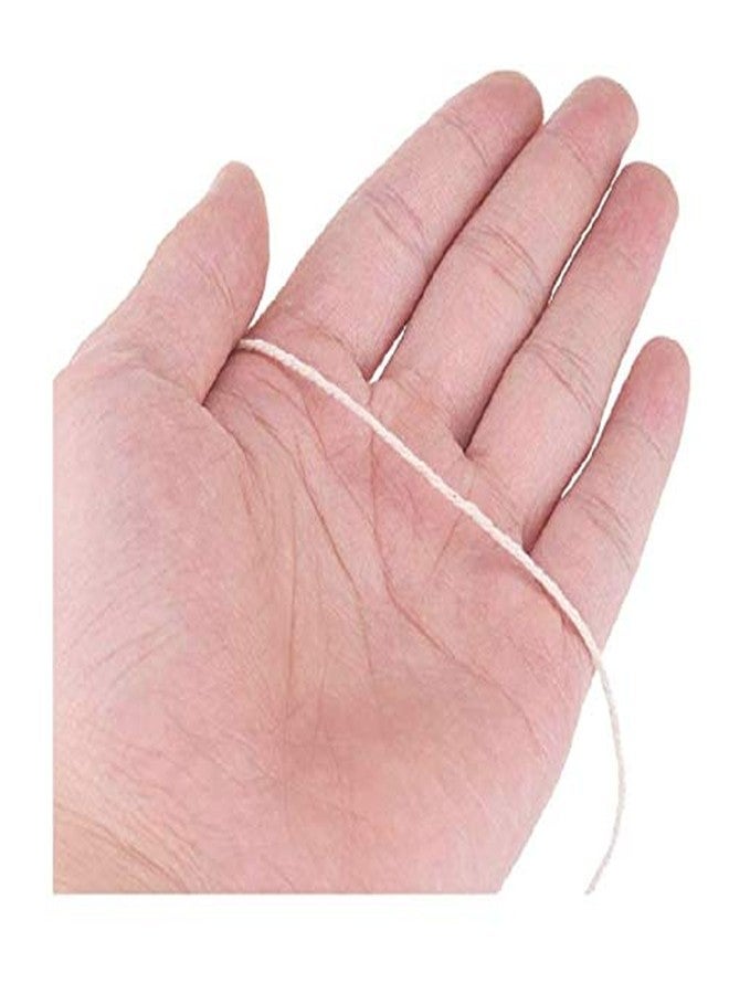 Vemlons Cotton Tread Cotton Cord/Rope for Craft Work, Plant 2ply 1mm dori (4 Spool) - Image 4